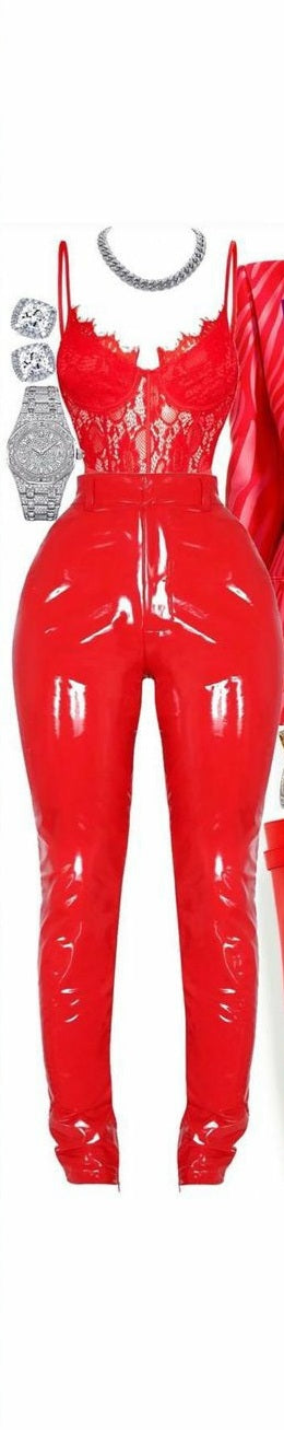 Red Flag Pants