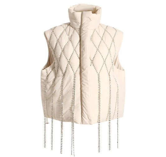 Glitzy Puffer Vest (PreOrder ONLY)